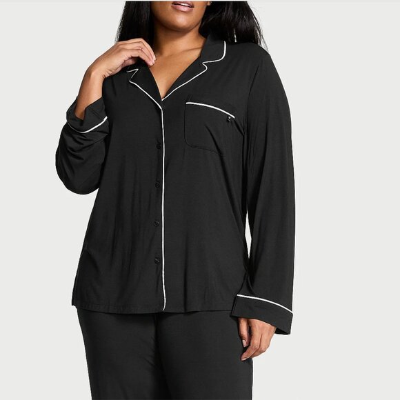 NWT 2PC Victoria's Secret Modal Soft Long Pajama Set  (small/XS) - Picture 4 of 10